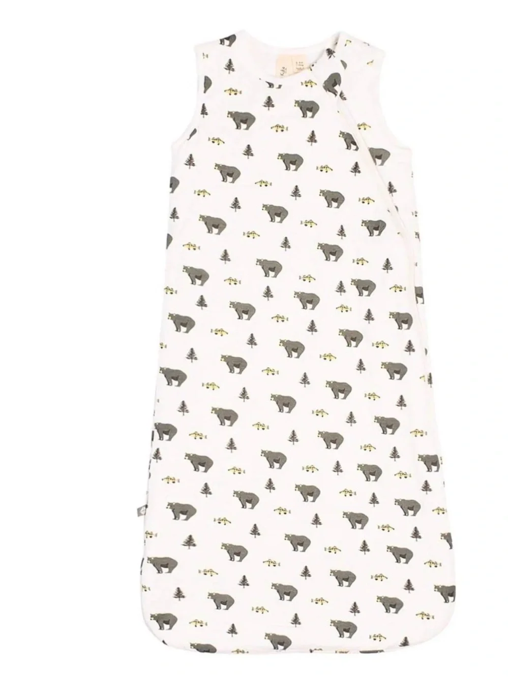Kyte Baby Sleep Sack 1.0 tog Creek Bear/Tree/Fish Print Size 18-36 month